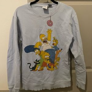 Zara x the simpsons sweatshirt